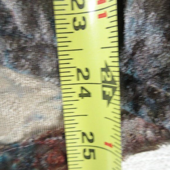 Bryn Walker Velvet Burnout Top Size M 3/4 Sleeve - Picture 8 of 10